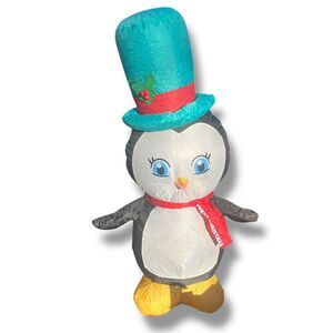 Holiday Time 48" Inflatable‎ Penguin Christmas Yard Decor Indoor Outdoor 4ft